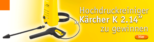 Gewinn: Kärcher Hochdruckreiniger